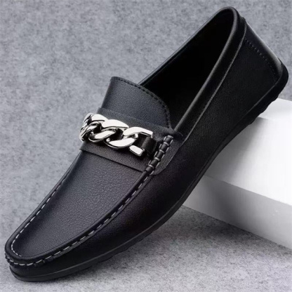 Business casual slip-on shoes | Soft-soled, breathable driving shoes