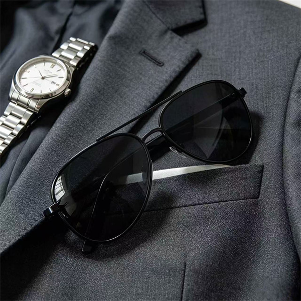 Men's Aviator Sunglasses, 2026 New Style, Frog-Style, UV Protection, Large Face Sunglasses for Driving