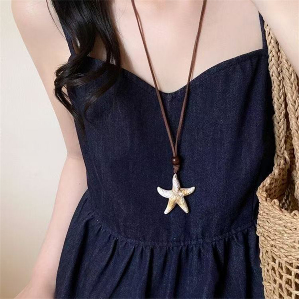 High-end Bohemian style collarbone necklace