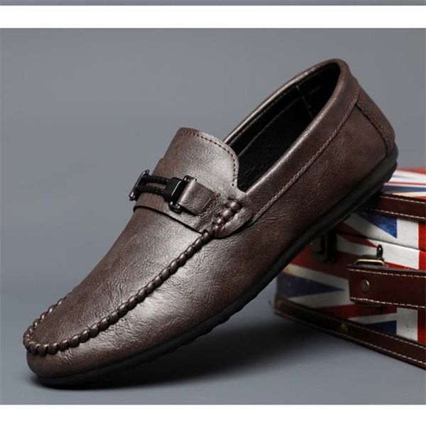Casual shoes, fashionable shoes, slip-on shoes for men, men's lazy shoes, slip-on shoes for men