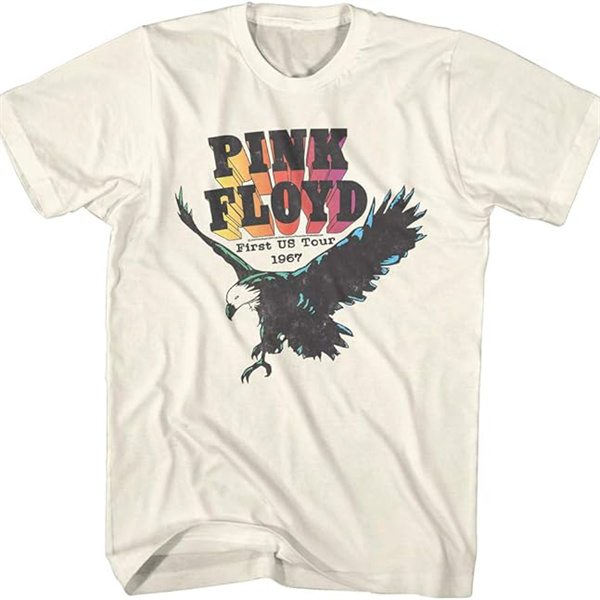 Psychedelic Rock Legend | Pink Floyd 1967 First Tour Commemorative T-Shirt