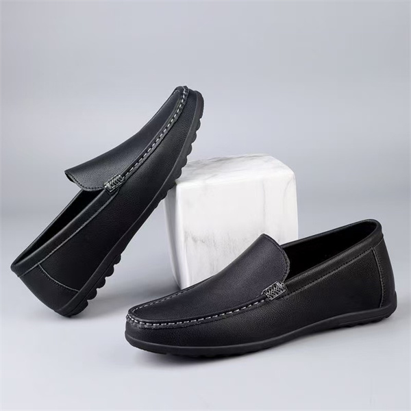 Slip-on soft-soled casual leather shoes | Driving loafers
