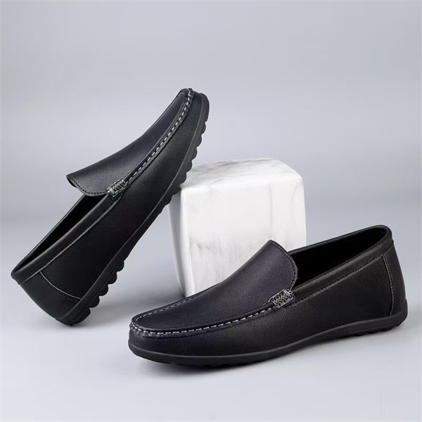 Slip-on soft-soled casual leather shoes | Driving loafers