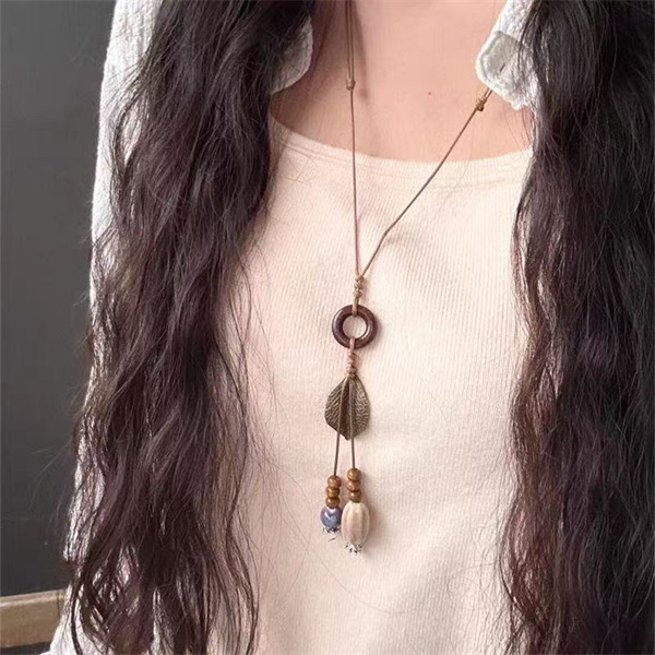 High-end Bohemian style collarbone necklace