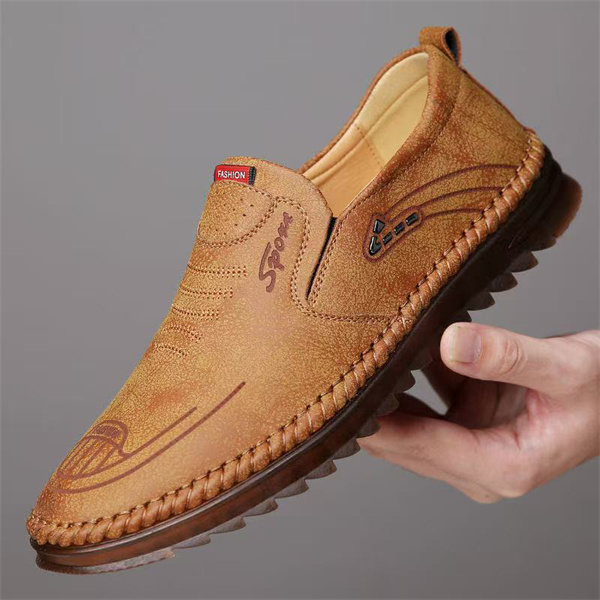 New Men's Driving Shoes Soft Leather Loafers Men's Casual Shoes