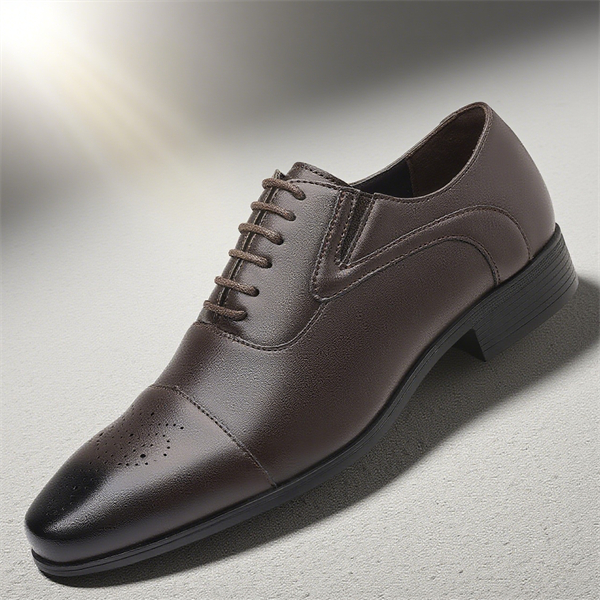 Men's small square toe British style casual shoes