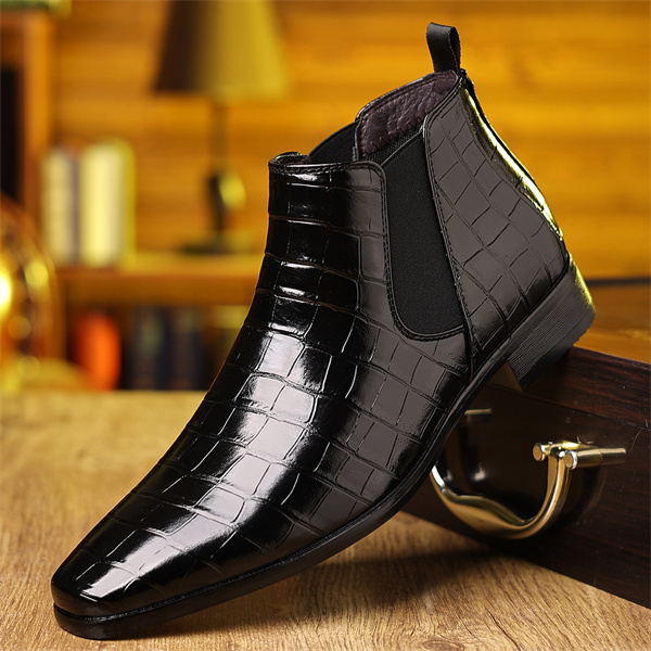 Large size new high-end leather shoes