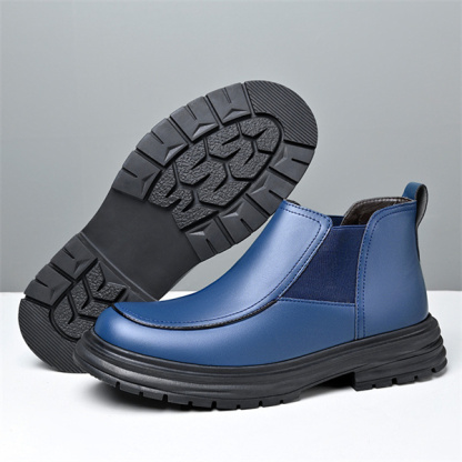Men's winter thick-soled British style Chelsea high-top versatile Martin boots