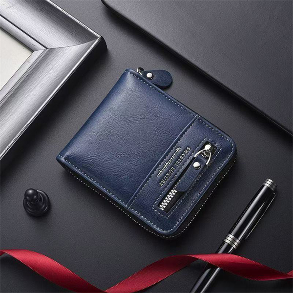 New men's short business wallet