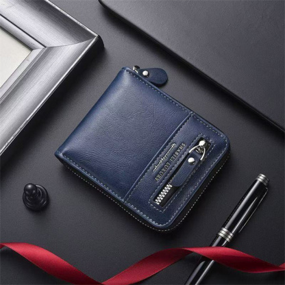 New men's short business wallet