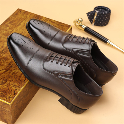 Men's small square toe British style casual shoes