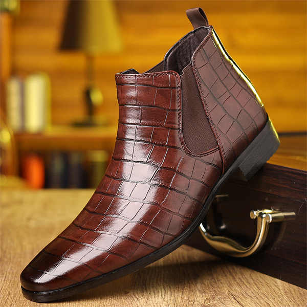 Large size new high-end leather shoes