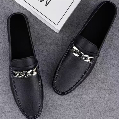 Business casual slip-on shoes | Soft-soled, breathable driving shoes