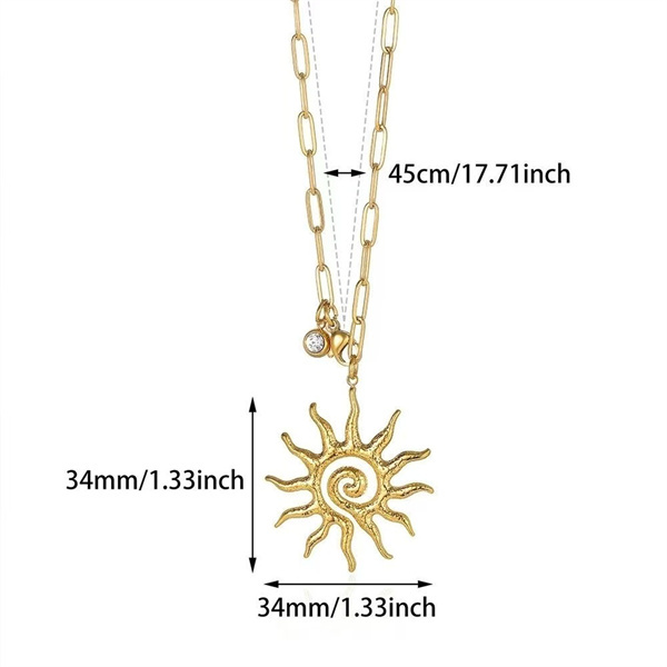Vintage Redemption of the Sun Necklace