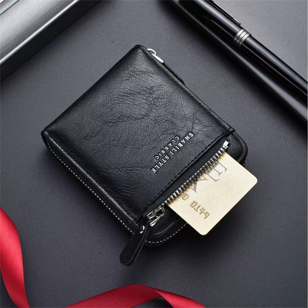 New men's short business wallet