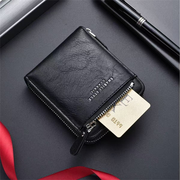 New men's short business wallet