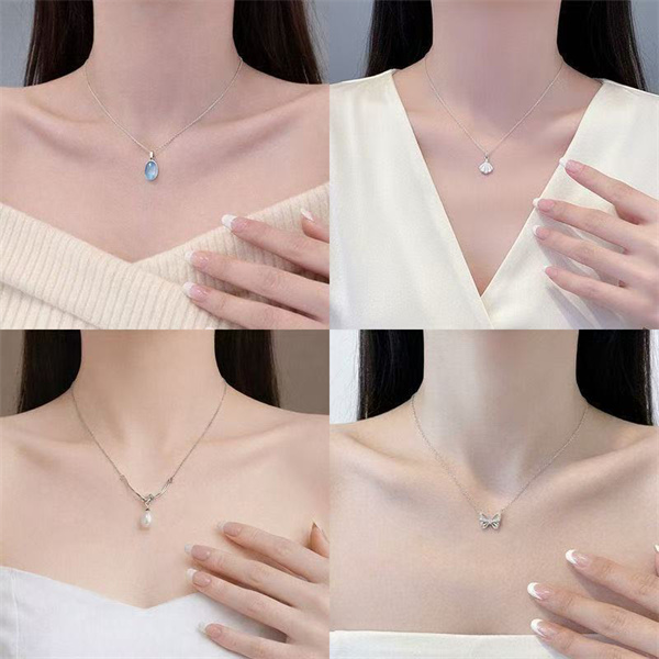 Luxury Collarbone Necklace | A Gentle and Versatile Accessory