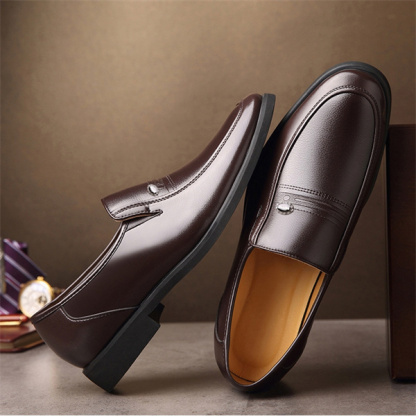 Business formal leather shoes for all seasons