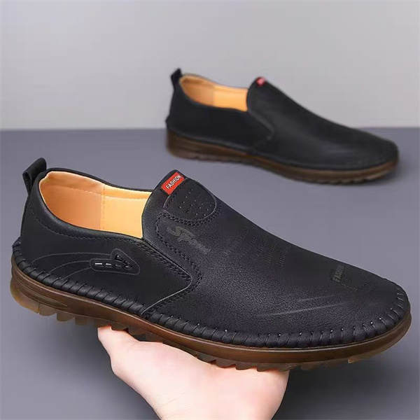 New Men's Driving Shoes Soft Leather Loafers Men's Casual Shoes