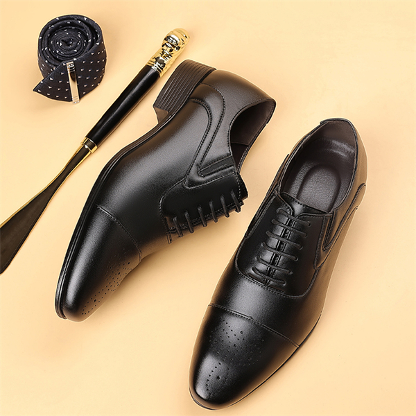 Men's small square toe British style casual shoes