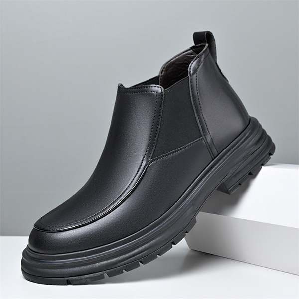 Men's winter thick-soled British style Chelsea high-top versatile Martin boots