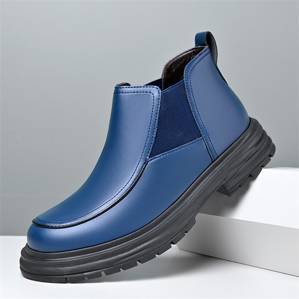 Men's winter thick-soled British style Chelsea high-top versatile Martin boots