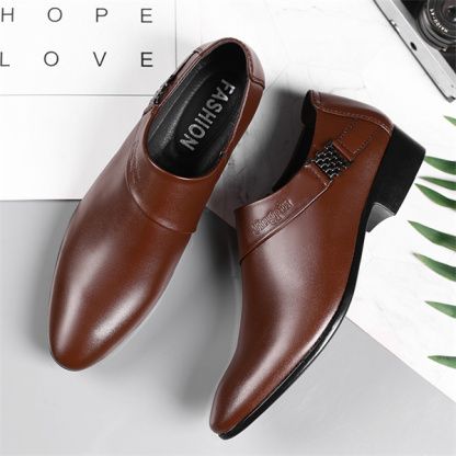 Men's slip-on business formal casual all-match wedding shoes
