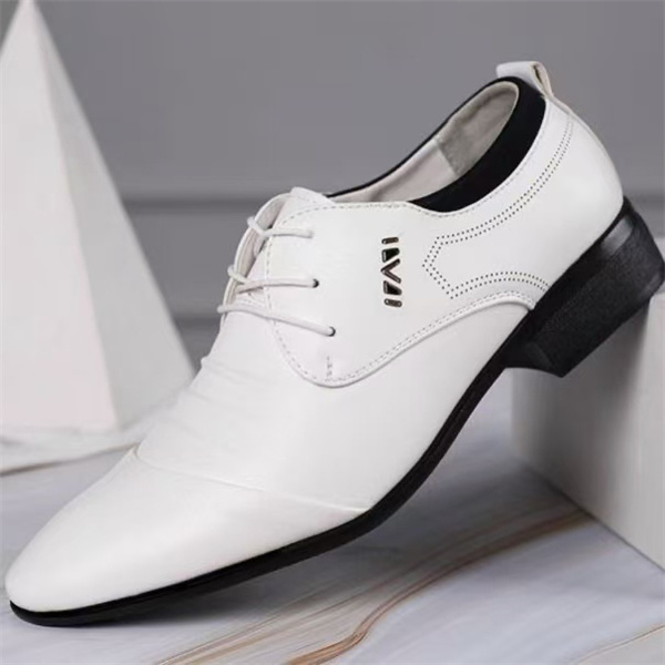 New large-size men's casual business all-match leather shoes