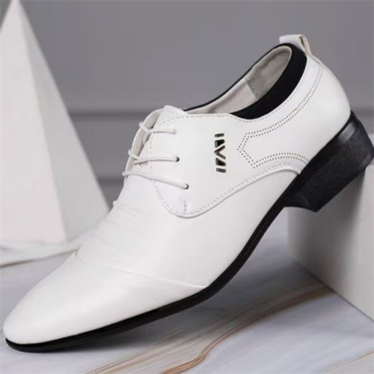 New large-size men's casual business all-match leather shoes