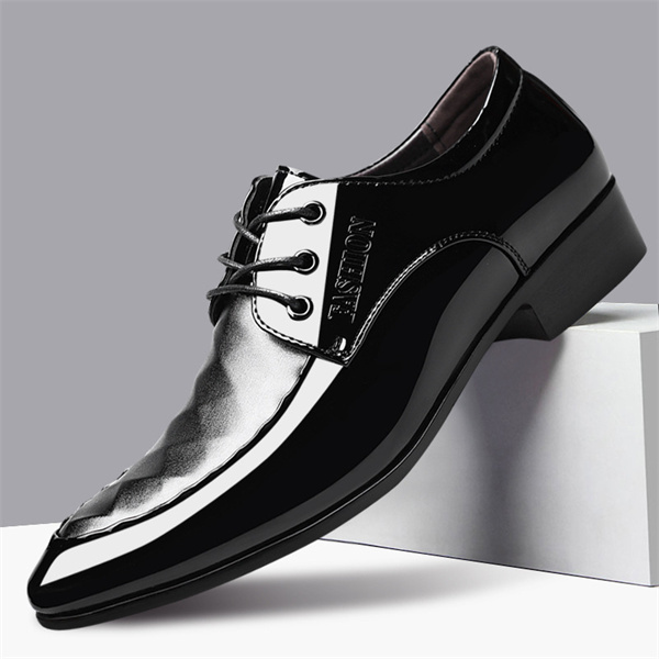 Men's business formal casual shoes large size versatile wedding shoes