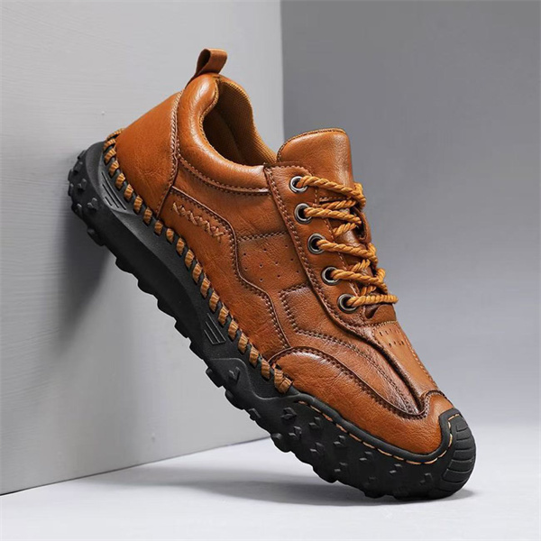 Men's sports leisure running non-slip outdoor leather shoes