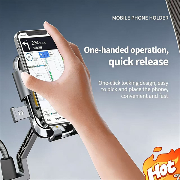 Universal shockproof phone holder for outdoor cycling