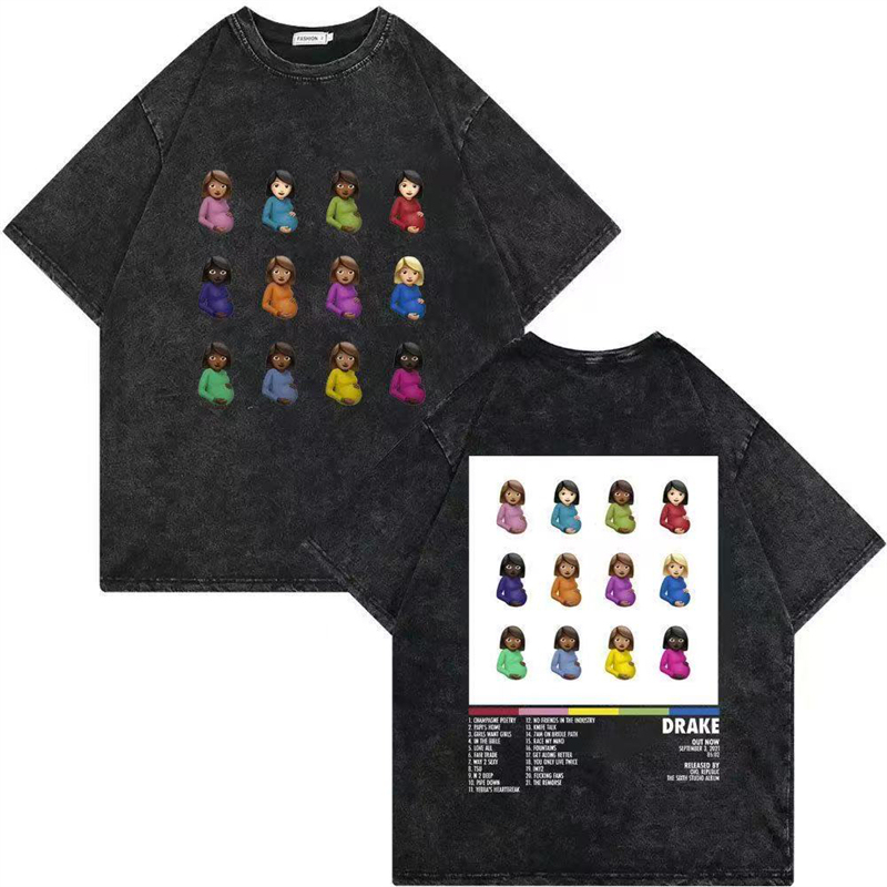 Street hip-hop cotton T-shirt