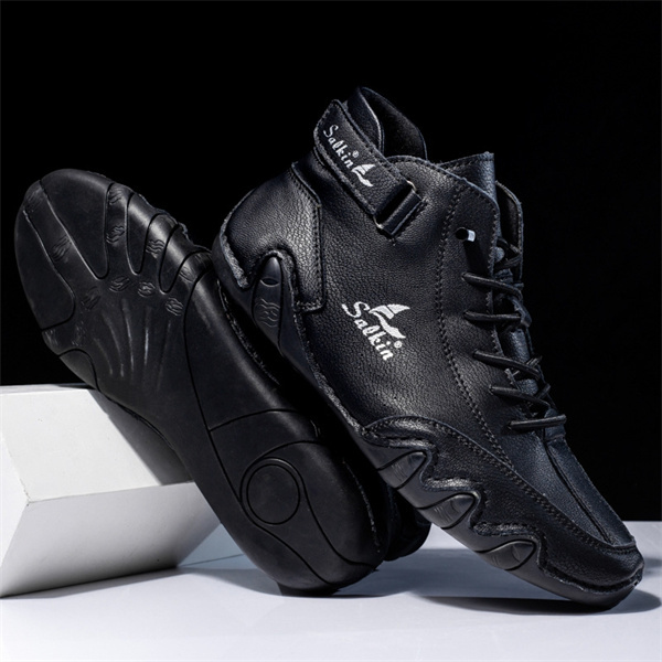 Popular Martin boots autumn and winter new casual shoes men 48 large size men's short boots octopus men's shoes