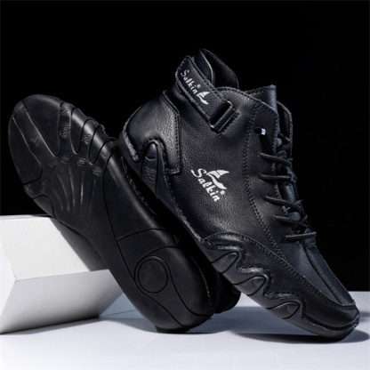 Popular Martin boots autumn and winter new casual shoes men 48 large size men's short boots octopus men's shoes