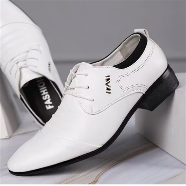 New large-size men's casual business all-match leather shoes