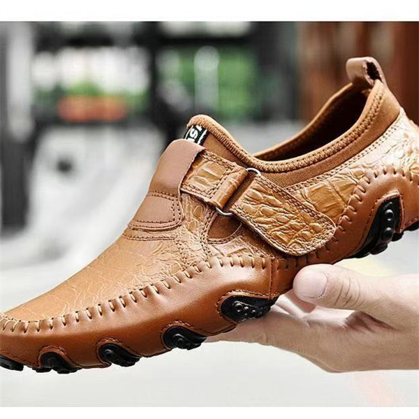 Trendy men's casual lazy driving slip-on loafers