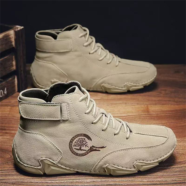 New men's high-top outdoor genuine leather British style all-match Martin boots