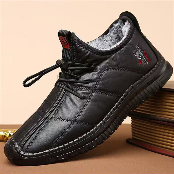 Winter high top fleece dad cotton shoes