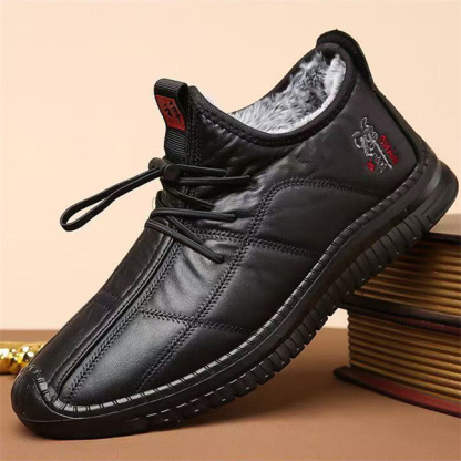 Winter high top fleece dad cotton shoes