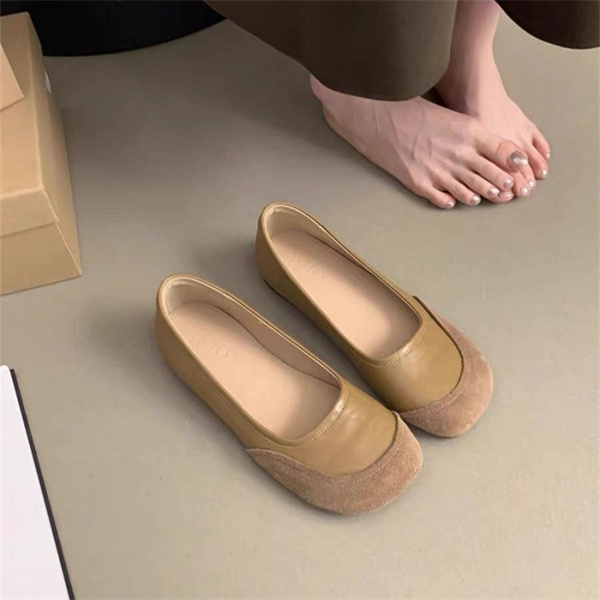 Women's soft sole slip-on casual flat shoes