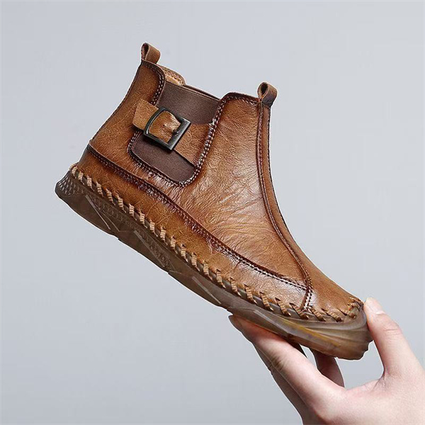 New trendy casual high-top motorcycle work boots