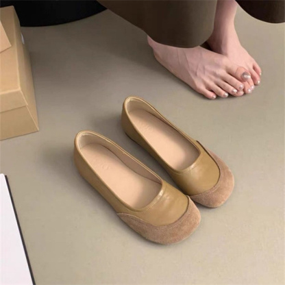 Women's soft sole slip-on casual flat shoes