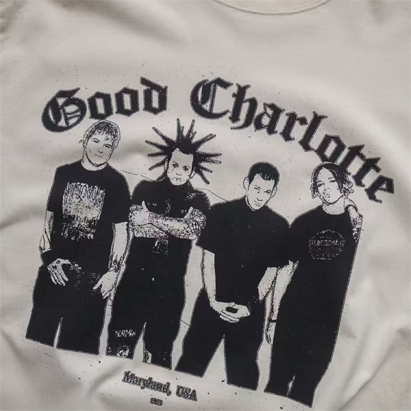 Good Charlotte Vintage Distressed Band Short-Sleeve T-Shirt