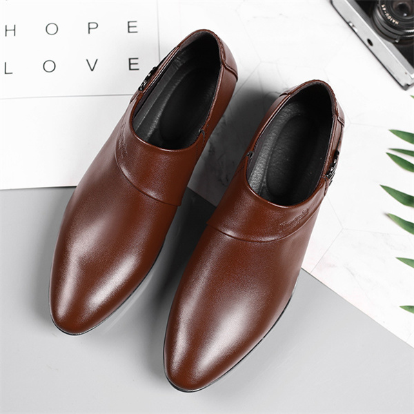 Men's slip-on business formal casual all-match wedding shoes