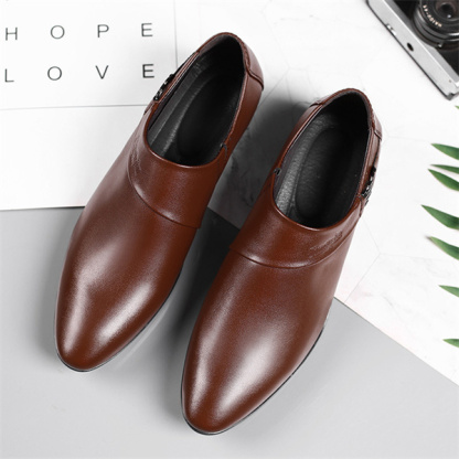 Men's slip-on business formal casual all-match wedding shoes