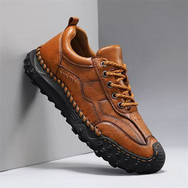 Men's sports leisure running non-slip outdoor leather shoes