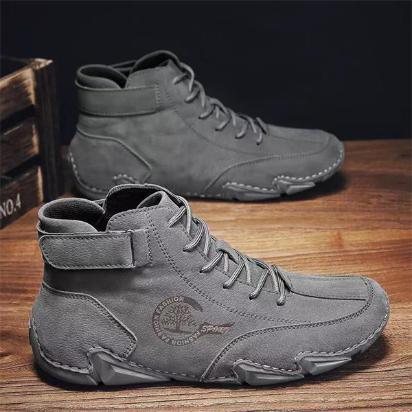 New men's high-top outdoor genuine leather British style all-match Martin boots