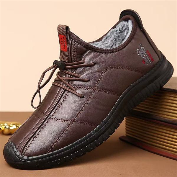 Winter high top fleece dad cotton shoes