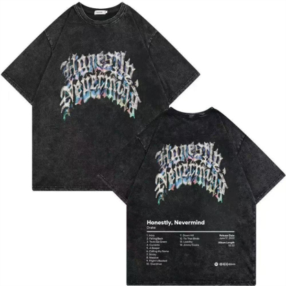 Street hip-hop cotton T-shirt